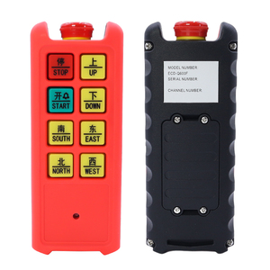 Télécommande sans fil industrielle à 6 boutons, vitesse unique, 12V 24V, pour grue - Product Image 4