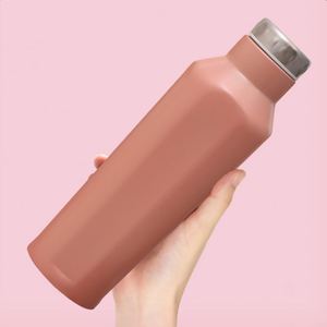 New Vacuum <b>Flask</b> Stainless Steel Water <b>Bottle</b> Thermos Cup Portable Outdoor Car Creative Hexagonal Cup Sports Kettle - Product Image 2