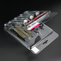 Boîte de présentation pour leurres Keitech de 3,3 pouces, emballage en blister coulissant pour leurres souples de pêche
