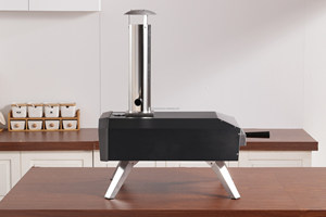 Fournitures de jardin Four à pizza à granulés de <span class=keywords><strong>charbon</strong></span> de bois <span class=keywords><strong>Barbecue</strong></span> Four à pizza en bois d'extérieur - Product Image 5