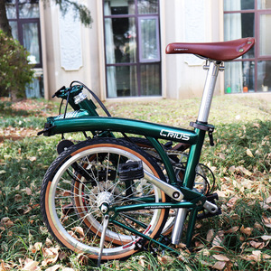 จักรยานพับได้ขนาด 16 นิ้ว 9 สปีด รุ่น BOB A6 Mintparts โครงอะลูมิเนียมอัลลอยด์ 3 ตอน พับได้ น้ำหนักเบา จักรยานพับขนาดเล็ก - Product Image 2