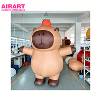 Costume de capybara personnalisé, vêtements de capybara gonflables et costume de capybara pour femmes