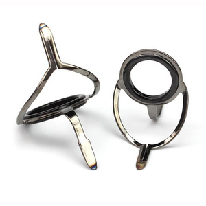 WEIHE – accessoires de canne à pêche à double jambe en céramique à haute teneur en carbone, guides oculaires combo - Product Image 5
