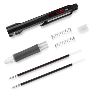 เวนเจิ้งปากกาลูกลื่น WZ-2088 สีฟ้าสีแดงสองสีพลาสติกแบบกด 0.7 มม. ของขวัญธุรกิจเครื่องมือเขียน - Product Image 5