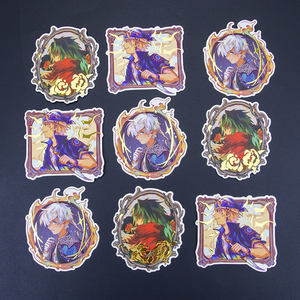 Tùy Chỉnh Không Thấm Nước Vinyl Phim Hoạt Hình Lá Vàng Trẻ Em Cá Nhân Sticker Dễ Thương Chết Cắt Cô Gái Trang Trí Điện Thoại Phim Hoạt Hình Sticker - Product Image 6