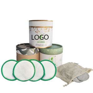 Pads de maquillage réutilisables en bambou, lavables, vente en gros directe d'usine - Product Image 1
