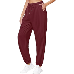 Logo personnalisé, vente en gros, coton chaud et élasthanne, anti-plis, anti-statique, taille élastique, style urbain, teint uni, printemps, haute qualité - Product Image 1