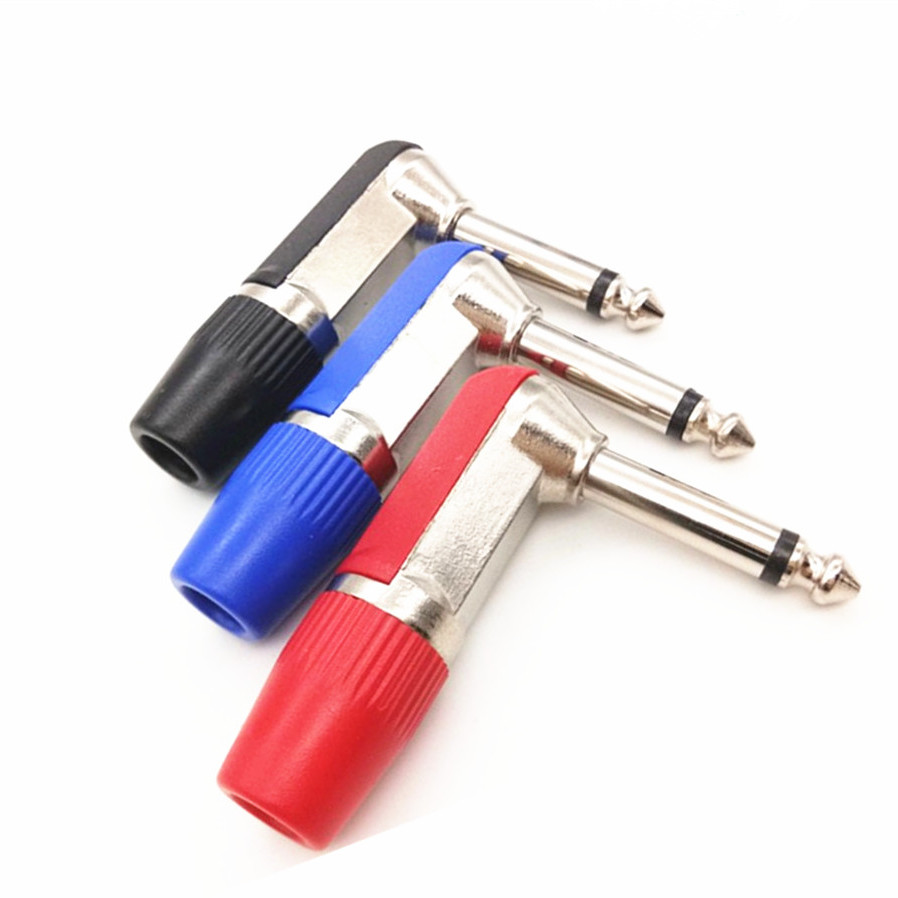 Штекер с прямоугольным разъемом 6,35 мм, водонепроницаемый аудиоразъем