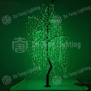 Luces LED para Árboles de Sauce para Exteriores con Impermeabilidad IP65, Opciones de Color RGBW, Garantía de 1 Año para Paisajismo Residencial y Comunitario - Product Image 4