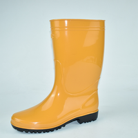 Bottes de travail et de pluie montantes pour hommes, haute performance, lumineuses, jetables, avec embout en acier, en caoutchouc PVC souple, avec soutien de la voûte plantaire et souples jusqu'au genou