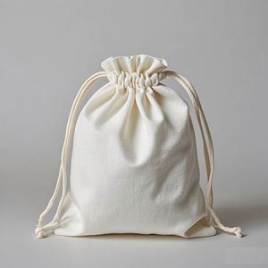 Custom Logo Silk Screen/Digital Printing Recyclable Promotional Canvas <b>Dust</b> <b>Bag</b> Handbag Drawstring Cotton Gift Shoe Packing - Product Image 6