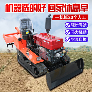 Tracteur cultivateur avec siège, moteur à essence 2,5 CV pour la culture et le labour des terres humides et sèches - Product Image 2