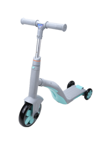 Hot Sale Tujuan Ganda Scooter untuk Anak-anak Anak-anak Pegangan Dapat Disesuaikan Tinggi 3 Roda Anak-anak Sepeda Skuter - Product Image 3