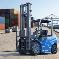 Chariot élévateur électrique au lithium Liftron CPD25 2500 kg pour le transfert de matériaux en usine