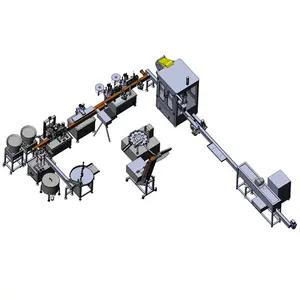 High Speed Automatic Table Top Bottle Liquid Filling Capping Machine for Perfume Oil Packing Line