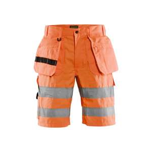 BLAKLADER - 153518115300C44 Pantalones cortos Hi-Vis Clase 2 Naranja-EAN 7330509568477 ROPA DE TRABAJO DE LA HI-VIS - Product Image 1