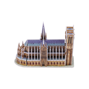 Rompecabezas 3D <span class=keywords><strong>de</strong></span> la Catedral <span class=keywords><strong>de</strong></span> <span class=keywords><strong>Notre</strong></span> <span class=keywords><strong>Dame</strong></span> <span class=keywords><strong>de</strong></span> París, Modelo <span class=keywords><strong>de</strong></span> Arquitectura Mundialmente Famosa, Rompecabezas 3D, Juguetes, Regalos, Atracciones Turísticas - Product Image 4
