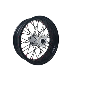 Ruedas Supermoto de 17 Pulgadas para EXC SXF XC-W TPI <span class=keywords><strong>125</strong></span> 250 300 450 500, Bujes de Aleación de Aluminio CNC, Llantas de Carreras Motard, Mejora de Durabilidad - Product Image 3