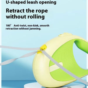 공장 최고 판매자 사용자 정의 로고 <span class=keywords><strong>Led</strong></span> 빛 애완 동물 개 가죽 끈 나일론 애완 동물 액세서리 자동 <span class=keywords><strong>Led</strong></span> 개폐식 개 가죽 끈 도매 - Product Image 5