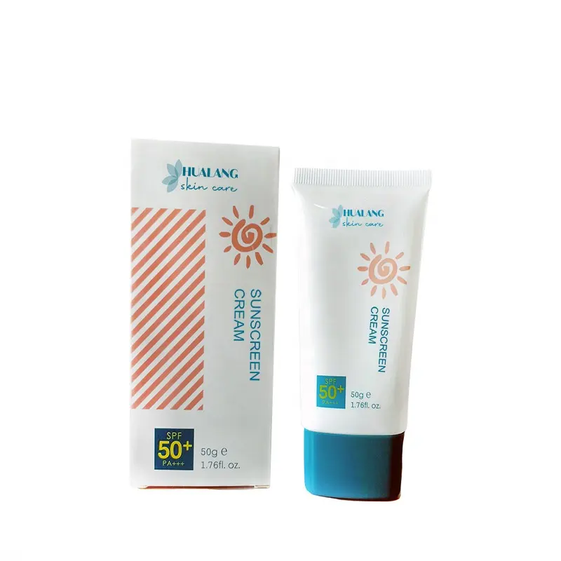 Benutzer definierte Private Label Bulk Sonnenschutz Lieferanten Gel SPF 50 Sun block Protect Cream