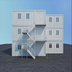 Bâtiment de <span class=keywords><strong>magasin</strong></span> de détail modulaire préfabriqué en conteneur, centre commercial préfabriqué en conteneurs, maison en conteneur - Product Image 2