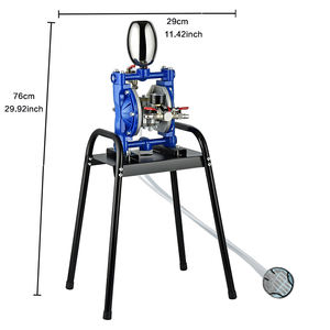 Bomba Pneumática Mini A-10 de Duplo Diafragma 7.5 HP de Alta Eficiência Operada a Ar com Tanque de Pressão Durável em Liga de Alumínio - Product Image 2