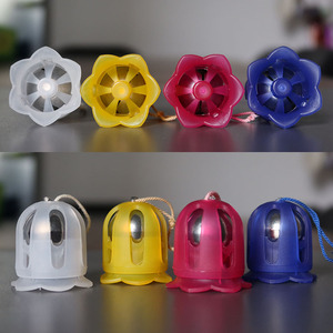 Accessoires de sécurité pour la randonnée en plein air, cloche anti-ours pour la randonnée, en fer forgé, interrupteur marche/arrêt, fixation pour sac à dos - Product Image 3
