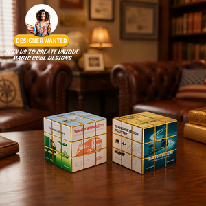 Cubo de Velocidad Magnético OEM 3x3 Moyu RS3M V5 Personalizable con Patrón Geométrico de Plástico, Cubo de Rompecabezas Estilo <span class=keywords><strong>GAN</strong></span>, Juguete Promocional - Product Image 1