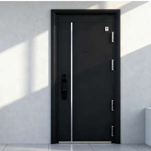 Mexin pintu keamanan Interior rumah tingkat 4 pintu masuk kelas a Modern dengan kunci sidik jari 8034 kustom - Product Image 2
