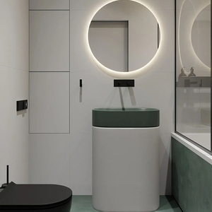 China Suppliers Furniture Set With High Gloss White Painting Mirror Bathroom <strong>Vanity</strong> for <strong>Hotel</strong> - Product Image 4