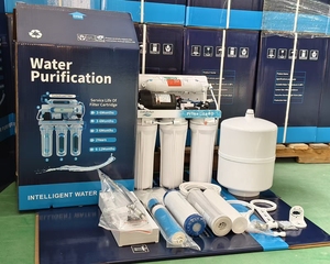 Système d'osmose inverse à 5 étapes personnalisé pour usage domestique, facile à installer, fabriqué en usine, avec des fonctionnalités de filtration pour purificateur d'eau - Product Image 2