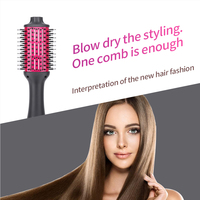 1000W One Step Sèche-cheveux et Volumizer Brosse à air chaud Sèche-cheveux Brosse Sèche-cheveux //