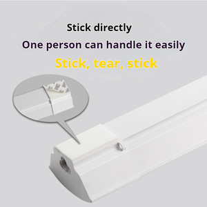 شريط إضاءة <span class=keywords><strong>LED</strong></span> أنبوب مصباح ألومنيوم مقاوم للغبار 20 واط 30 واط 40 واط إضاءة مكتبية عالية السطوع CRI 80 2700K-6000K ضمان 3 سنوات - Product Image 5