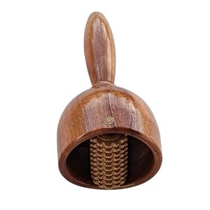 Alta Qualidade Cedro Madeira Handle Gua Sha Massageador Cor Natural Handmade Luxo Madeira Terapia Copo Sueco com Rolo - Product Image 1