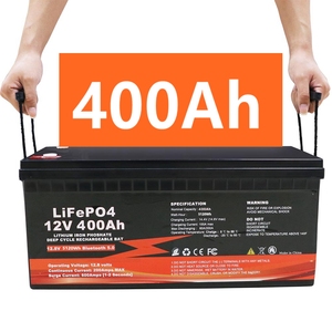 Аккумулятор LiFePO4 глубокого разряда 12В 400Ач 460Ач 600Ач со встроенной интеллектуальной BMS и Bluetooth - 10-летняя гарантия для солнечных систем, автодомов и морского транспорта - Product Image 1