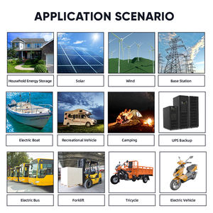 Baterías de litio de compresión de gran resistencia, paquetes de celdas de 12V DIY, batería LiFePO4 para <span class=keywords><strong>Torre</strong></span> de Telecomunicaciones de carrito de <span class=keywords><strong>Golf</strong></span> RV - Product Image 4