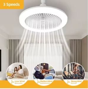 Hot Selling Modern Simple Mini <strong>LED</strong> <strong>Ceiling</strong> <strong>Fan</strong> with Chandelier Socket Home <strong>Kits</strong> <strong>Remote</strong> <strong>Control</strong> Flower Design Cold White Lighting - Product Image 2