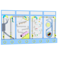 Ensemble d'équipement de terrain de jeu d'aventure intérieur populaire pour enfants adultes cadre de jeu doux Portable coloré