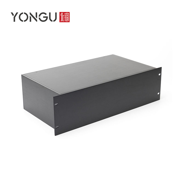 Custom Design Aluminum 19inch Pc Computer 3U Server Chassis Equipment Enclosure Sheet Metal Fabrication 19Inch Rack Mount Case