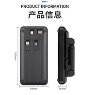 10000Mah Power Bank Charge Powerbank avec support de téléphone Chargement rapide Banques d'alimentation portables avec support de support