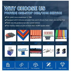 Grosir <span class=keywords><strong>strip</strong></span> penyegel silikon Solid tahan benturan profil ekstrusi silikon Solid merah tahan suhu tinggi - Product Image 5