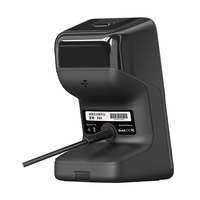 Escáner de Código de Barras de Escritorio 2D Syble X80, Escáner de Código QR Omnidireccional de Manos Libres con Función Plug and Play