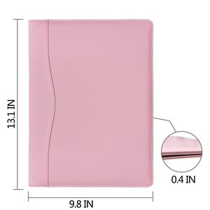 Hot bán fille thư mục cá nhân da danh mục đầu tư màu hồng <span class=keywords><strong>padfolio</strong></span> với chất lượng cao cho người phụ nữ - Product Image 2
