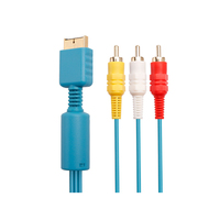 Câble audio vidéo AV 1,8 m vers RCA pour PS1/PS2/ Mâle-Femelle en stock