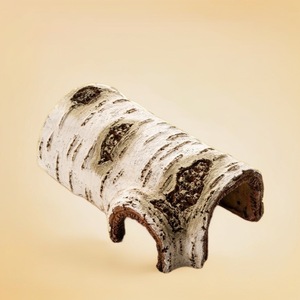 Décorations en bois pour reptiles : Grottes cachettes en écorce <span class=keywords><strong>de</strong></span> bouleau pour terrariums, aquariums, vivariums – Idéal pour lézards, geckos, serpents et amphibiens - Product Image 1