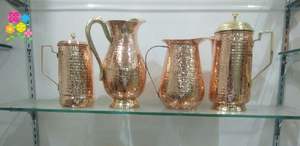 ชุดเหยือกเลมอนทองแดง5ชิ้นและแก้ว4ใบสำหรับงานแต่งงานและของตกแต่งบ้าน - Product Image 5