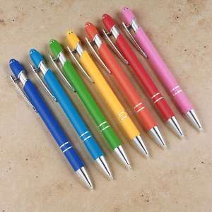 Stylo tactile multifonction 2-en-1 à bille et pointe souple, personnalisable avec logo, en métal – Nouveauté promotionnelle très demandée - Product Image 1