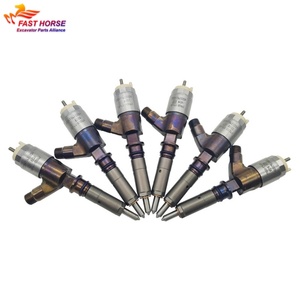 หัวฉีดน้ำมันเชื้อเพลิง Hangood รุ่น 326-4700 10R-7675 สำหรับเครื่องยนต์ C6.4 รถขุด 320D 323D หัวฉีดดีเซลคอมมอนเรล - Product Image 1