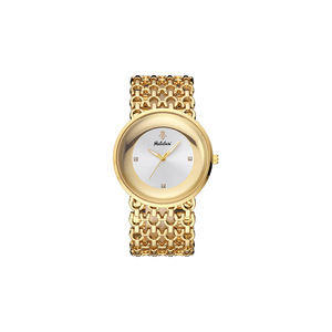 Reloj de lujo ligero Yalalusi para mujer, reloj retro con correa hueca para mujer, reloj con esfera redonda para mujer - Product Image 2