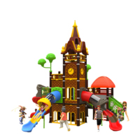 Articles de balançoire de jeu toboggans pour enfants en plein air équipement de terrain de jeu en plastique amusant juste toboggan Dragon Train Ride